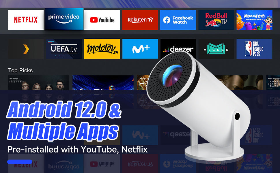 Portabel Smart Projektor – VisionCast 130X