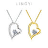 TimelessLove Halsband | Hjärta Form | Elegant Zirkonia Design