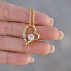 TimelessLove Halsband | Hjärta Form | Elegant Zirkonia Design