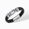 Infinity Läderarmband - Betydelsefull Gåva