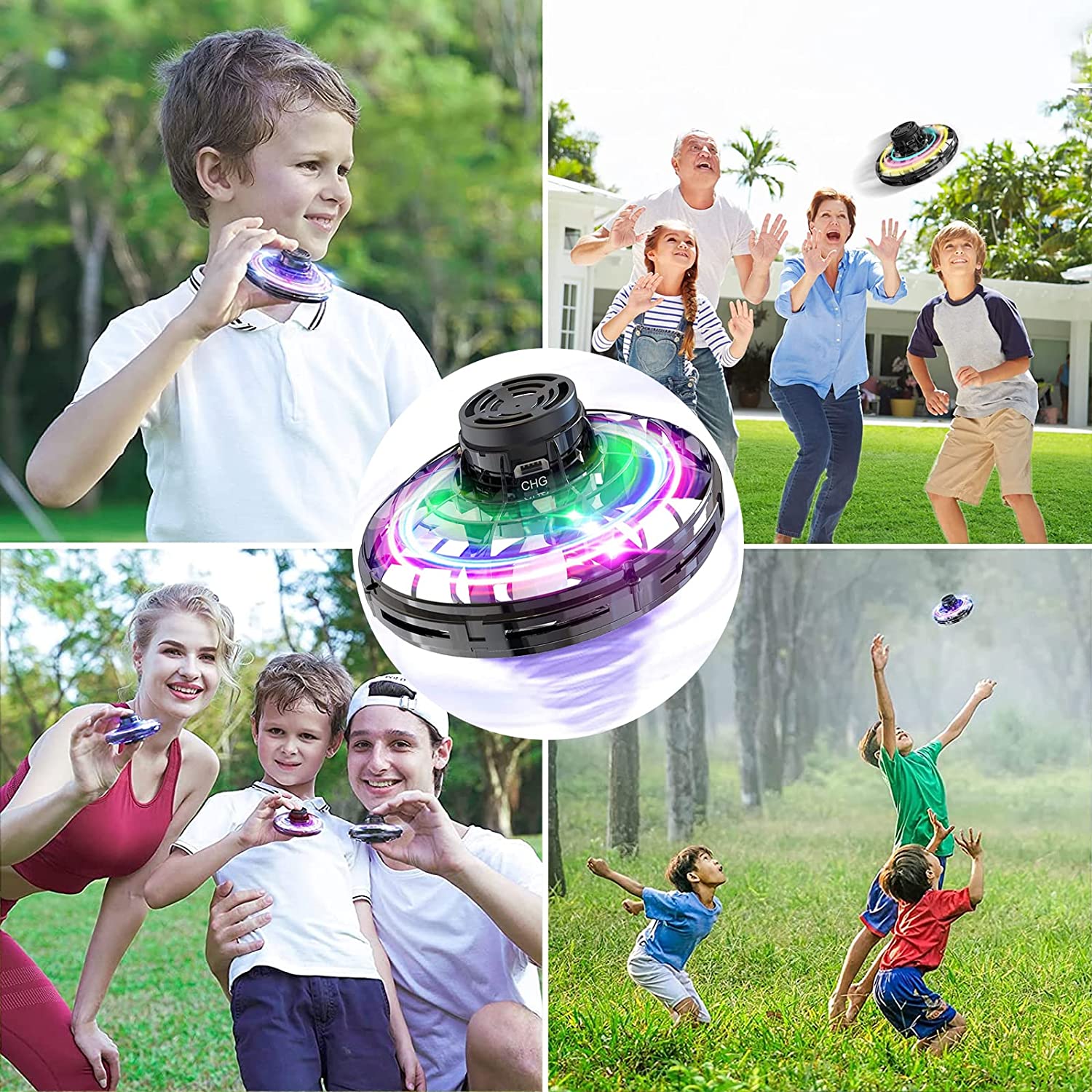 Flynova™ Infraröd UFO Leksak - Smart Flygande Underhållning