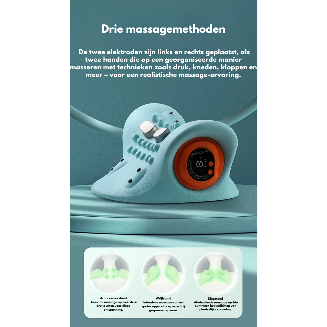 VeroNeck 4-i-1 Massager – Komplett Nackvård & Avkoppling