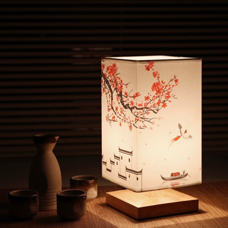 Japansk-skandinavisk Bordslampa – HikariGlow