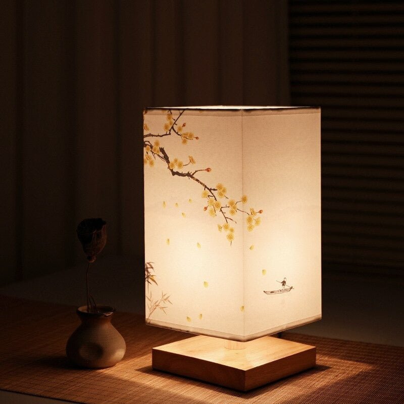 Japansk-skandinavisk Bordslampa – HikariGlow