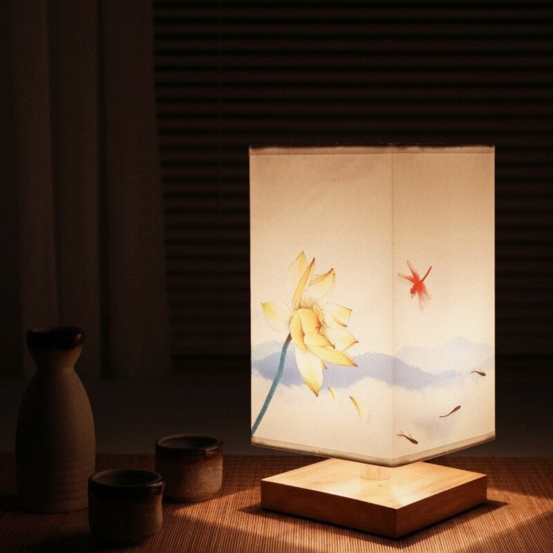 Japansk-skandinavisk Bordslampa – HikariGlow