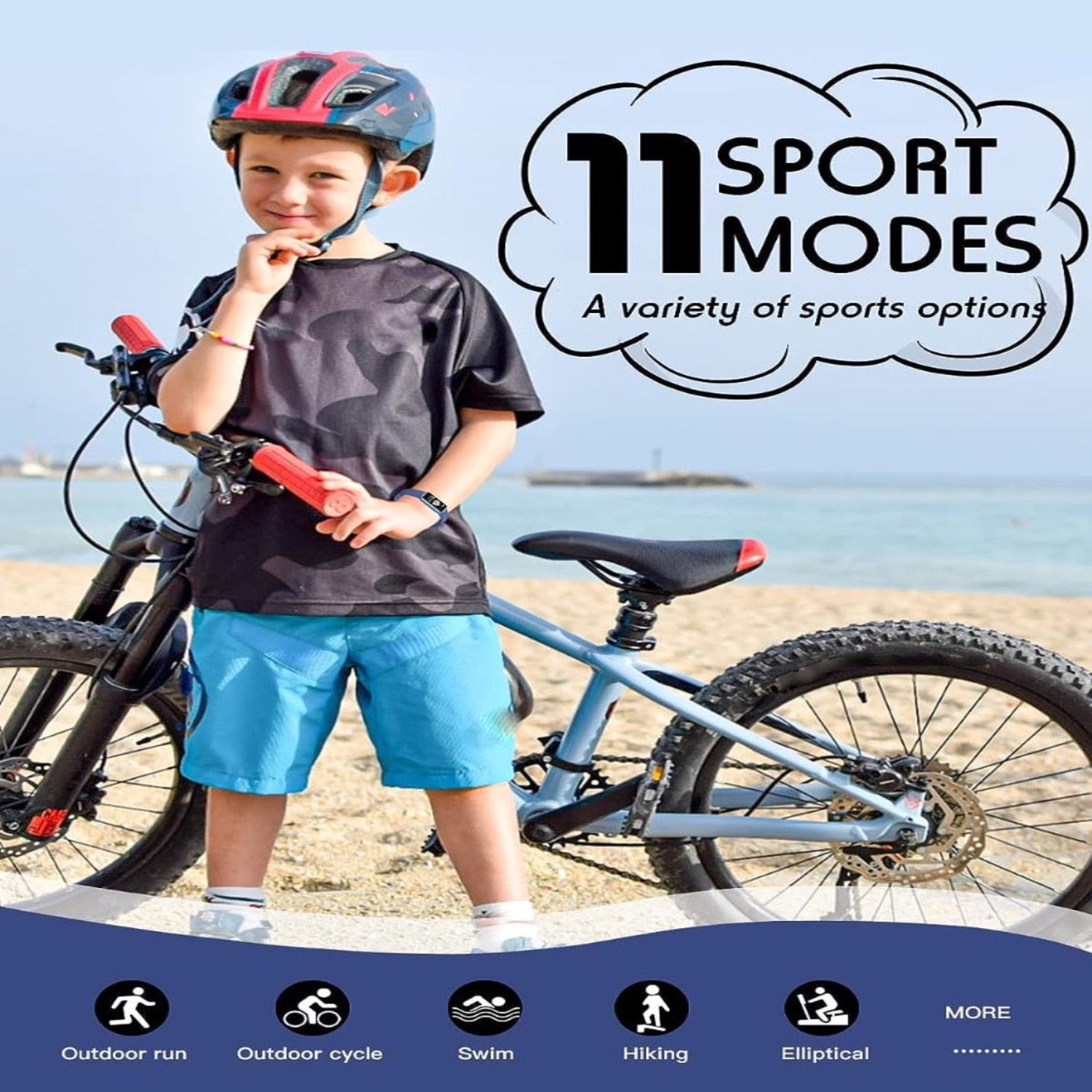 Slim Fitness Watch for Kids – KidFit Pro
