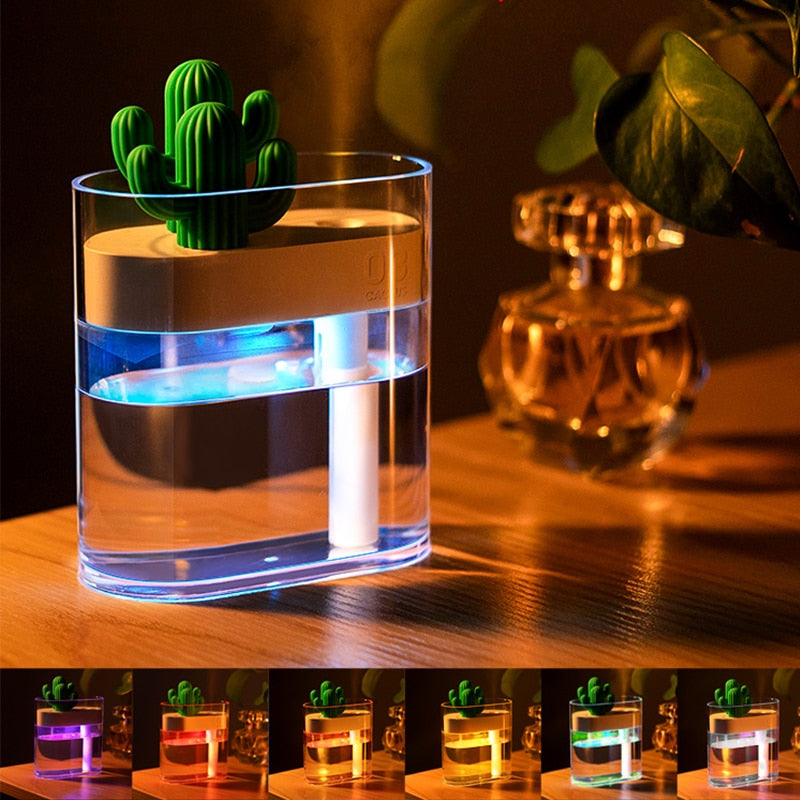 Ultraljuds Tyst Luftfuktare – CactusMist