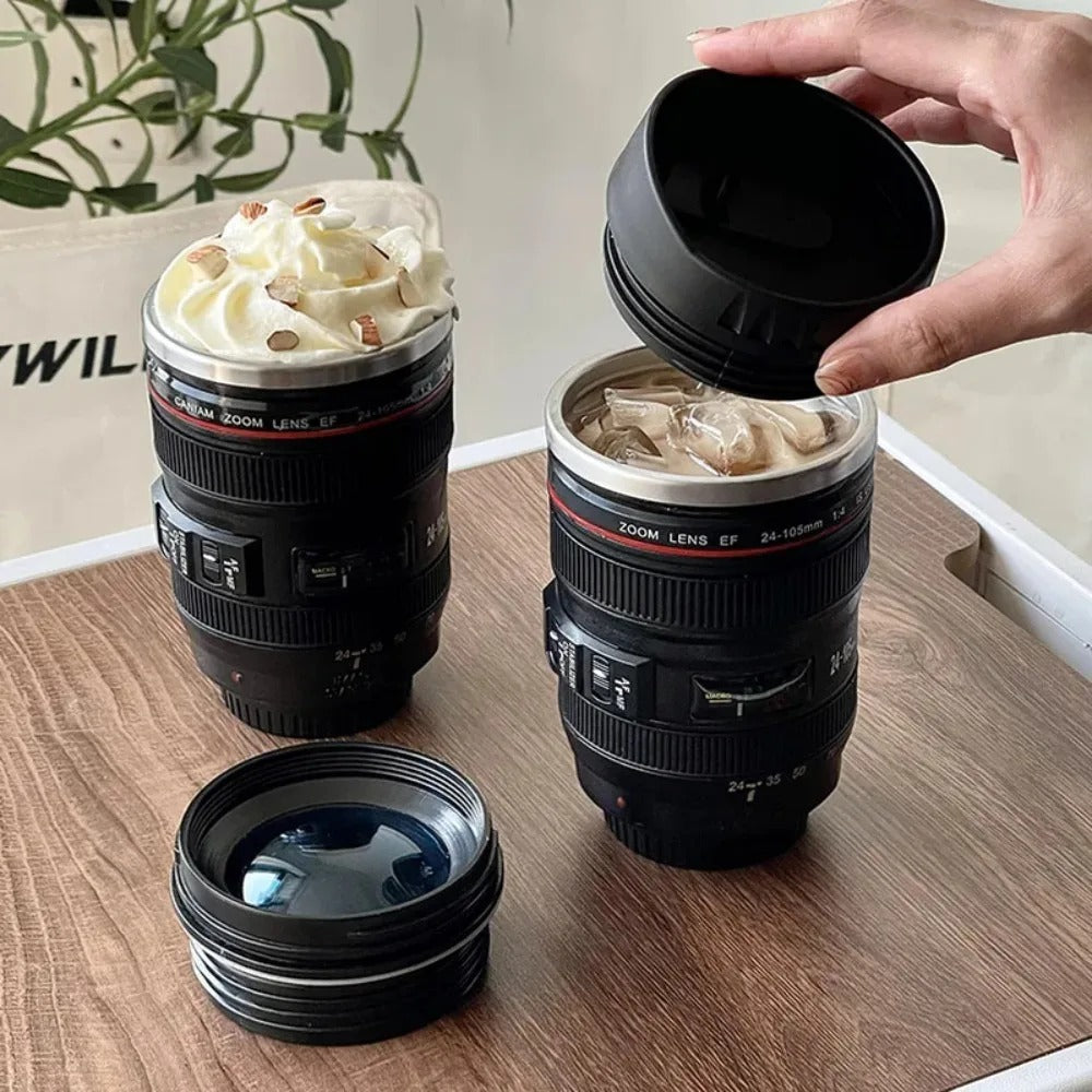 Kameralins Stil Kaffe Mugg – FocusMug