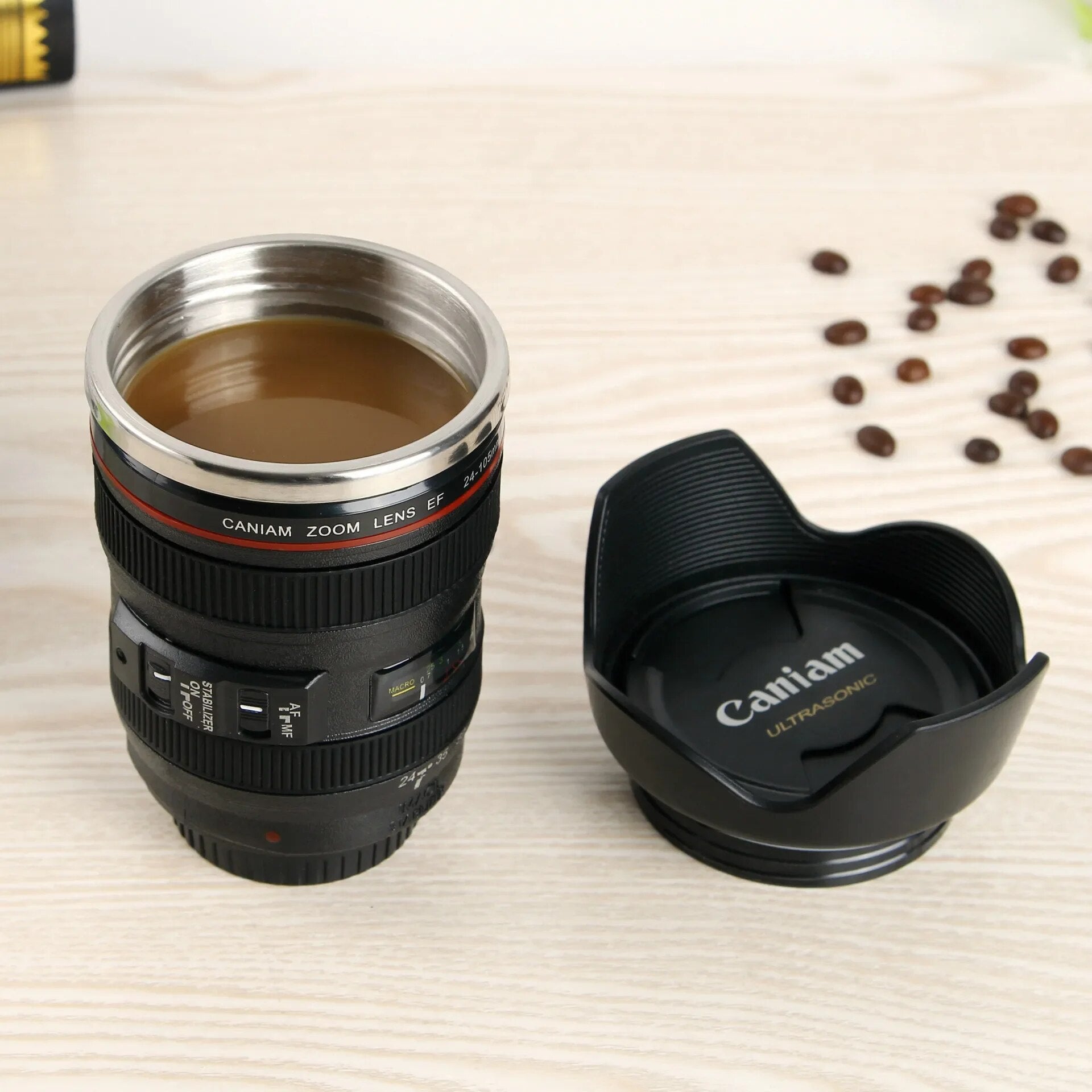 Kameralins Stil Kaffe Mugg – FocusMug