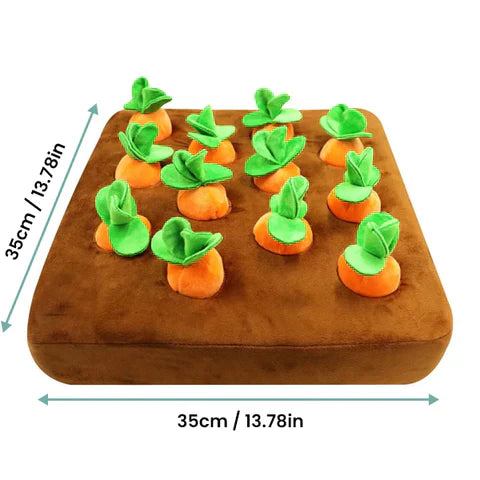 Interaktiv Snuffle Legetøj – Snuffle Garden Morötter