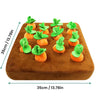 Interaktiv Snuffle Legetøj – Snuffle Garden Morötter