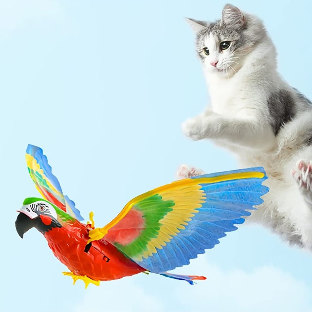 Interaktiv kattleksak för nöje och motion – FeatherFlight™