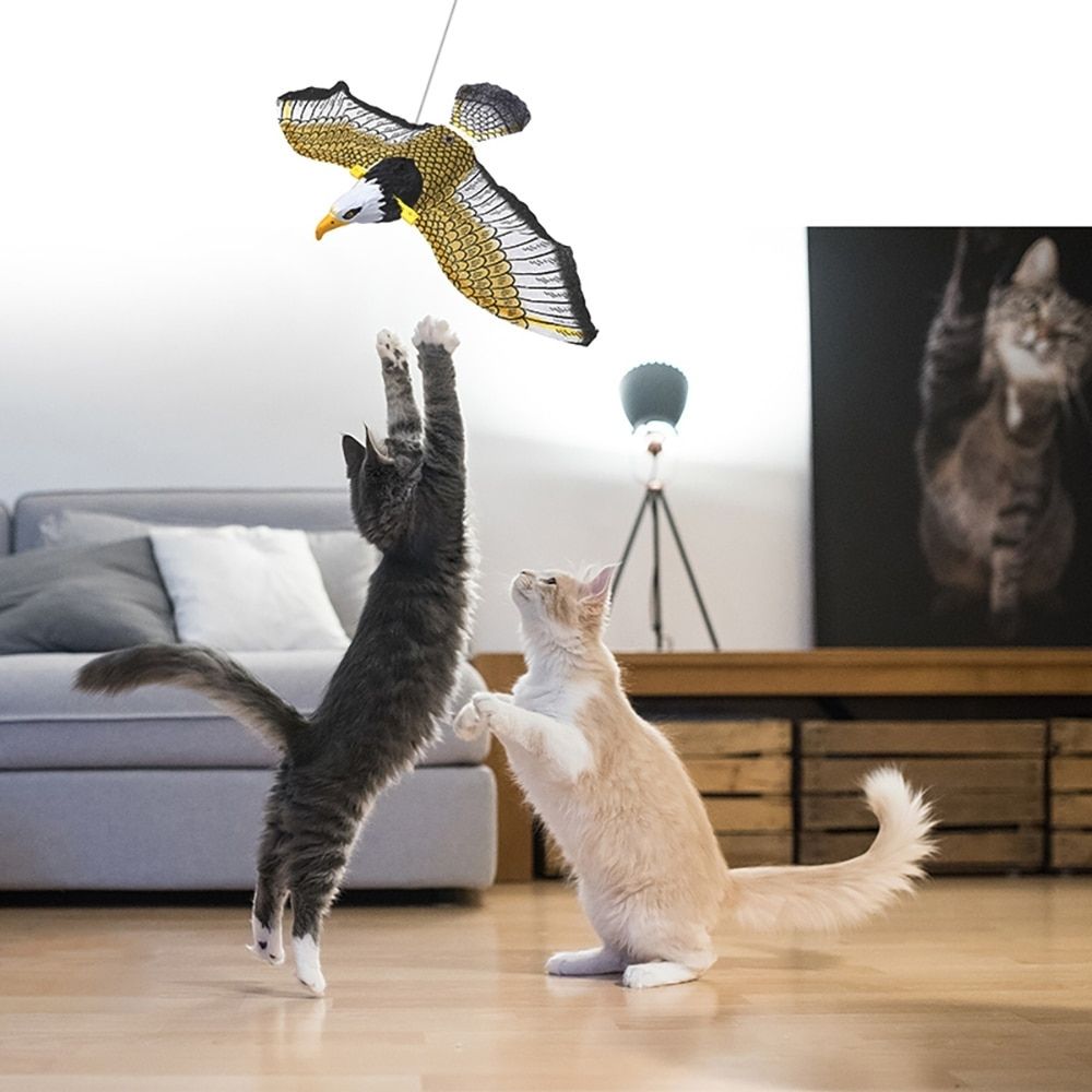 Interaktiv kattleksak för nöje och motion – FeatherFlight™