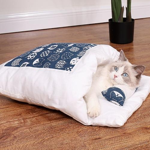 Vinterkatt Sovsäck – SnugKitty Frost Magic