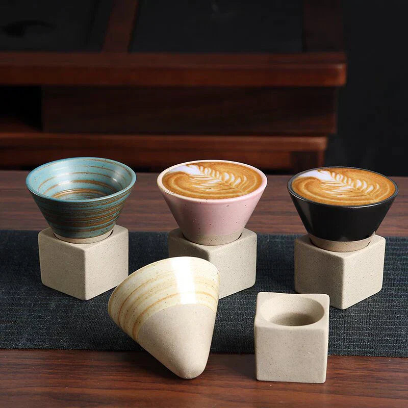 Handgjord japansk kaffe- och tekopp - ZenCraft