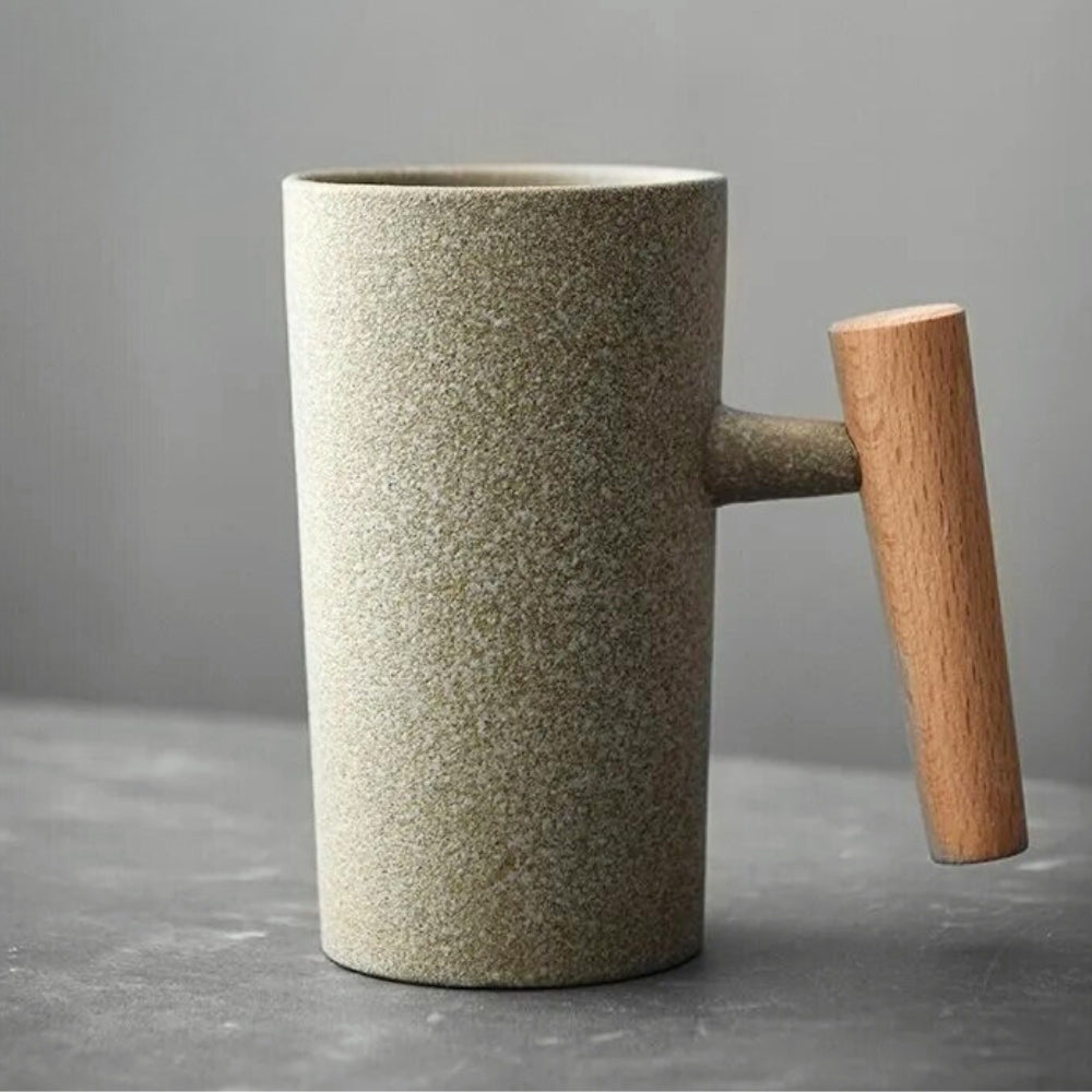Nordiska Latte Muggar med Jordnära Design – NatureSip