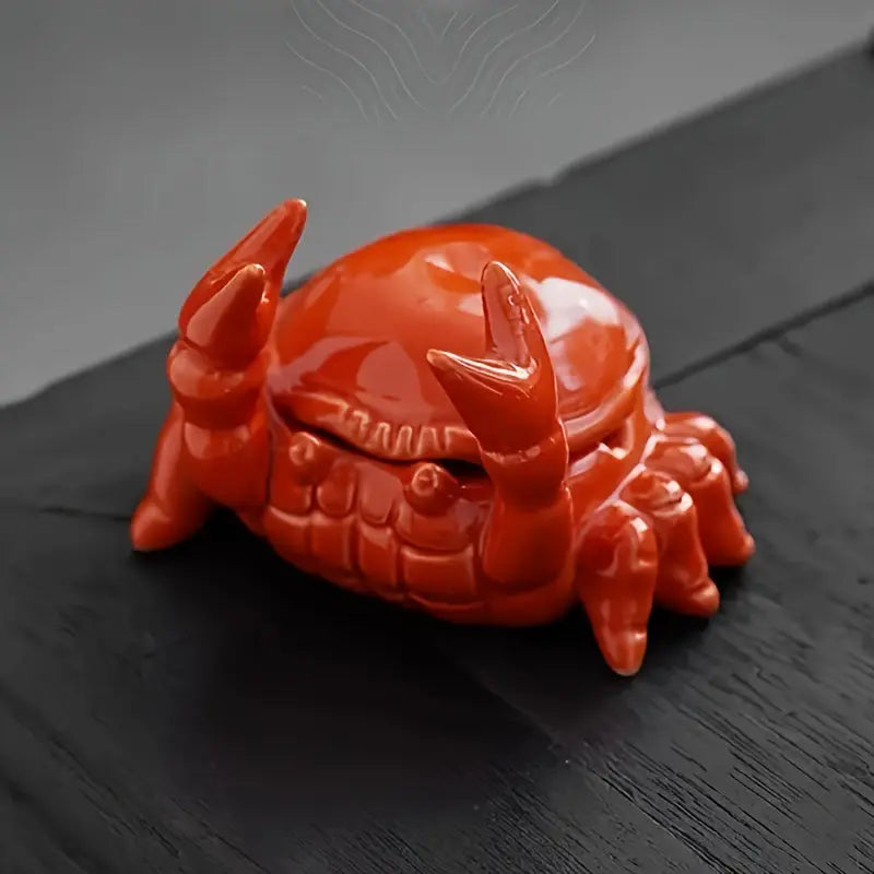 Keramisk Krabba Askfat - Unik Design - Dekorativ