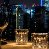 Lyxig Uppladdningsbar Diamantkristall Bordslampa – Lumière Diamant