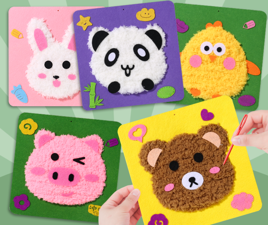 Kreativt Broderikit för Barn – StitchMates