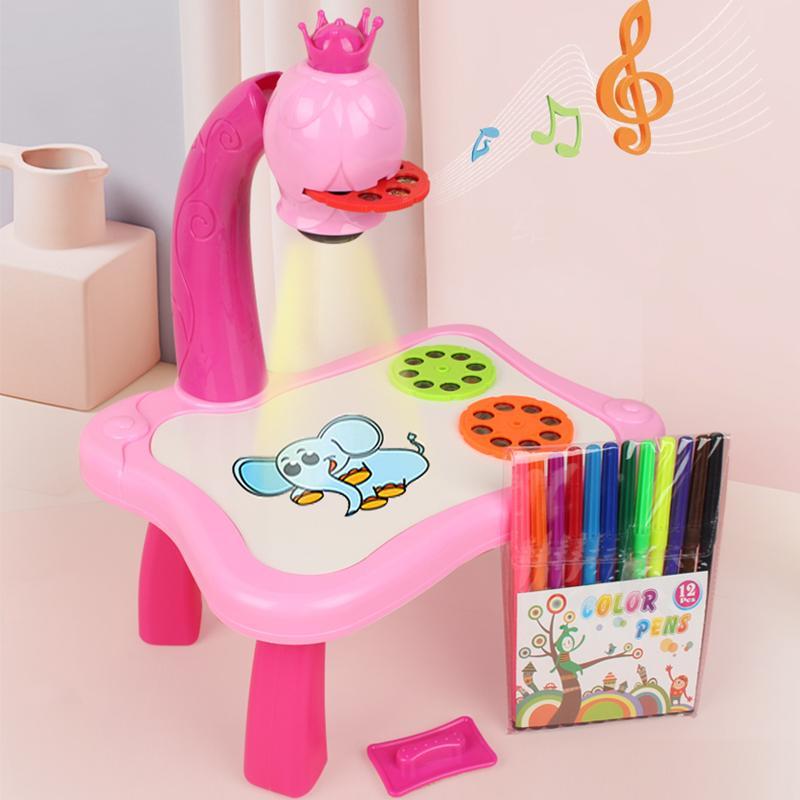 LED Ritprojektor med Musik för Kreativa Barn – ArtBuddy