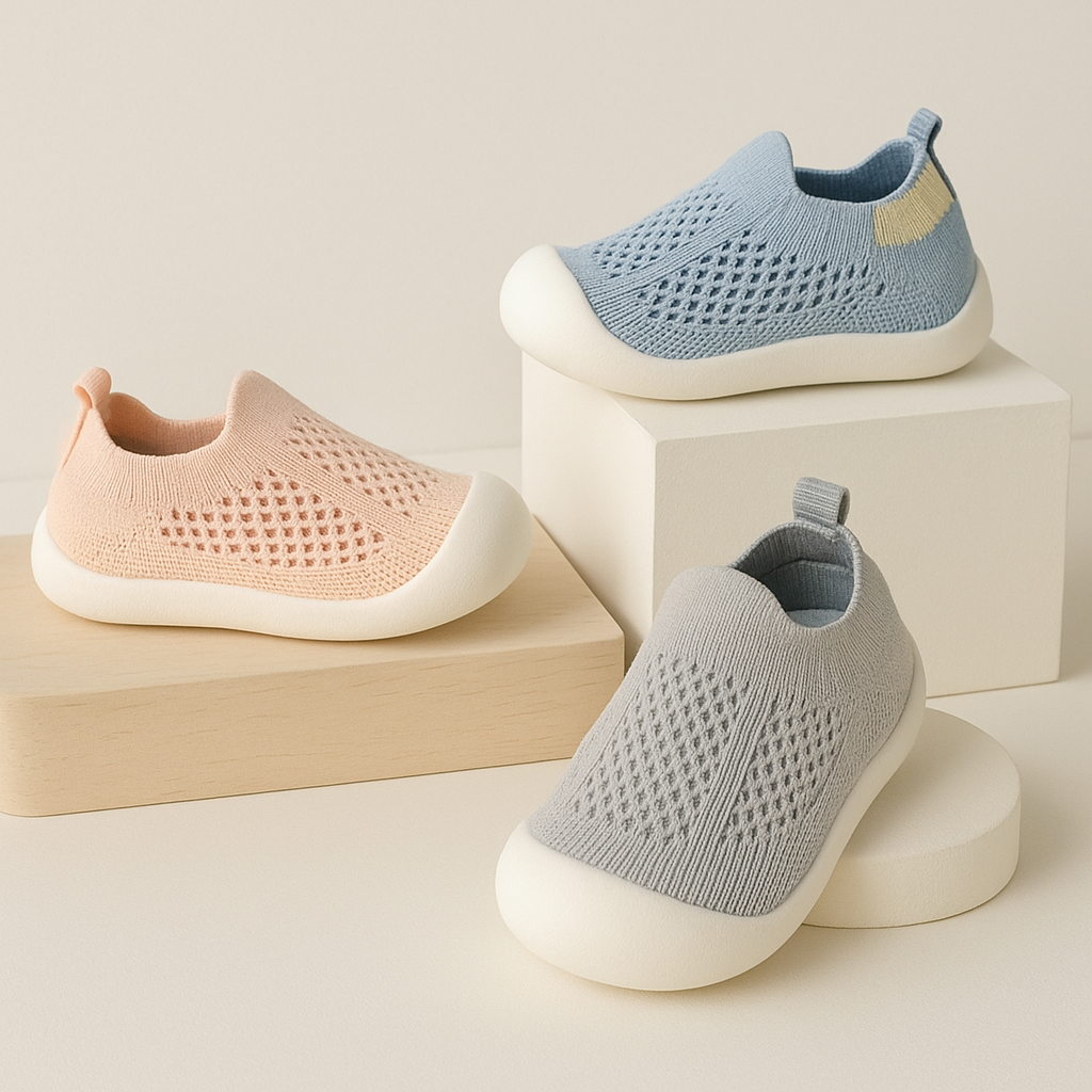 HappyFeet Comfy™ - Barnskor med Antislipssula