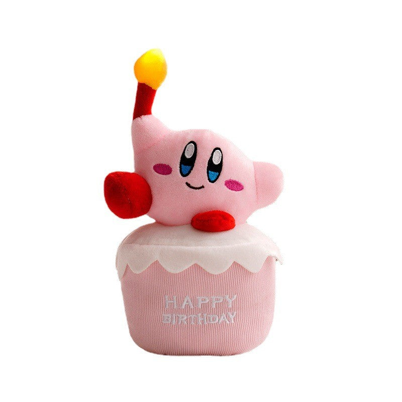 Musikaliskt Födelsedagstårta Plush Toy med Ljus och Ljud – GlowCake