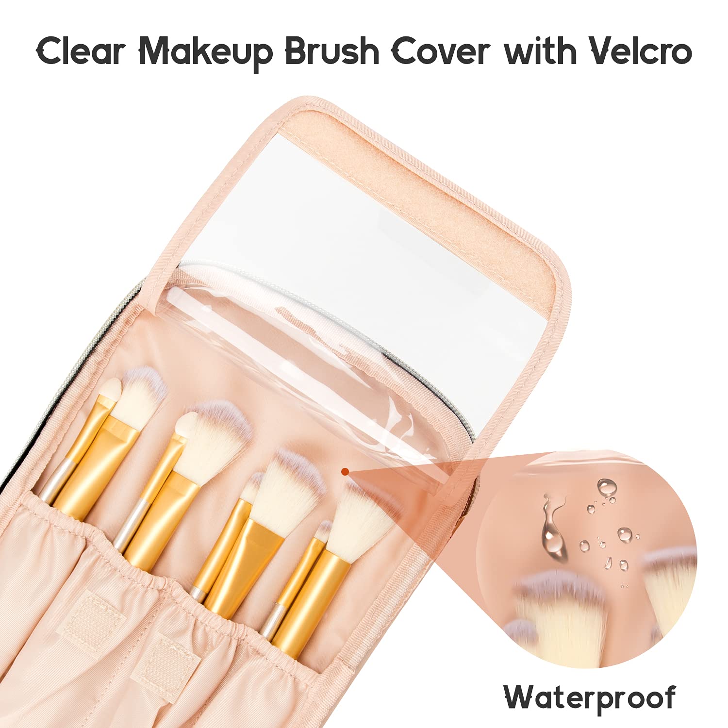 Resevänlig Makeuporganisatör med Avdelare