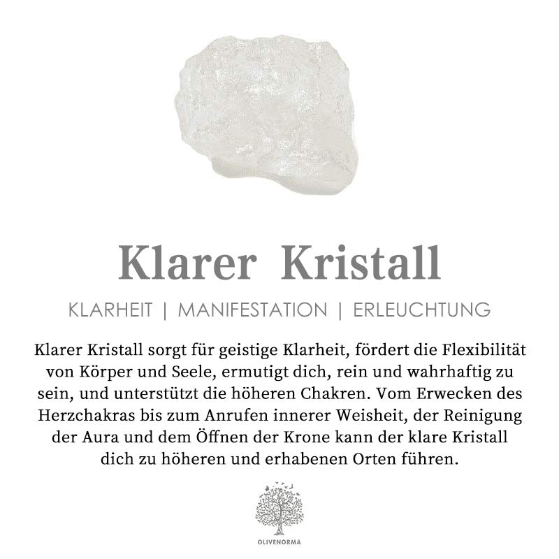 Sexklor Justerbar Ring med Naturlig Kristall – Liora