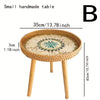 Skandinavisk Rattan Sido Bord - Elin