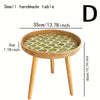 Skandinavisk Rattan Sido Bord - Elin