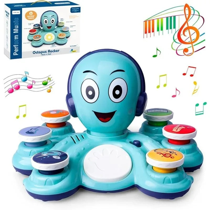 Octopus Musikleksak för Barn