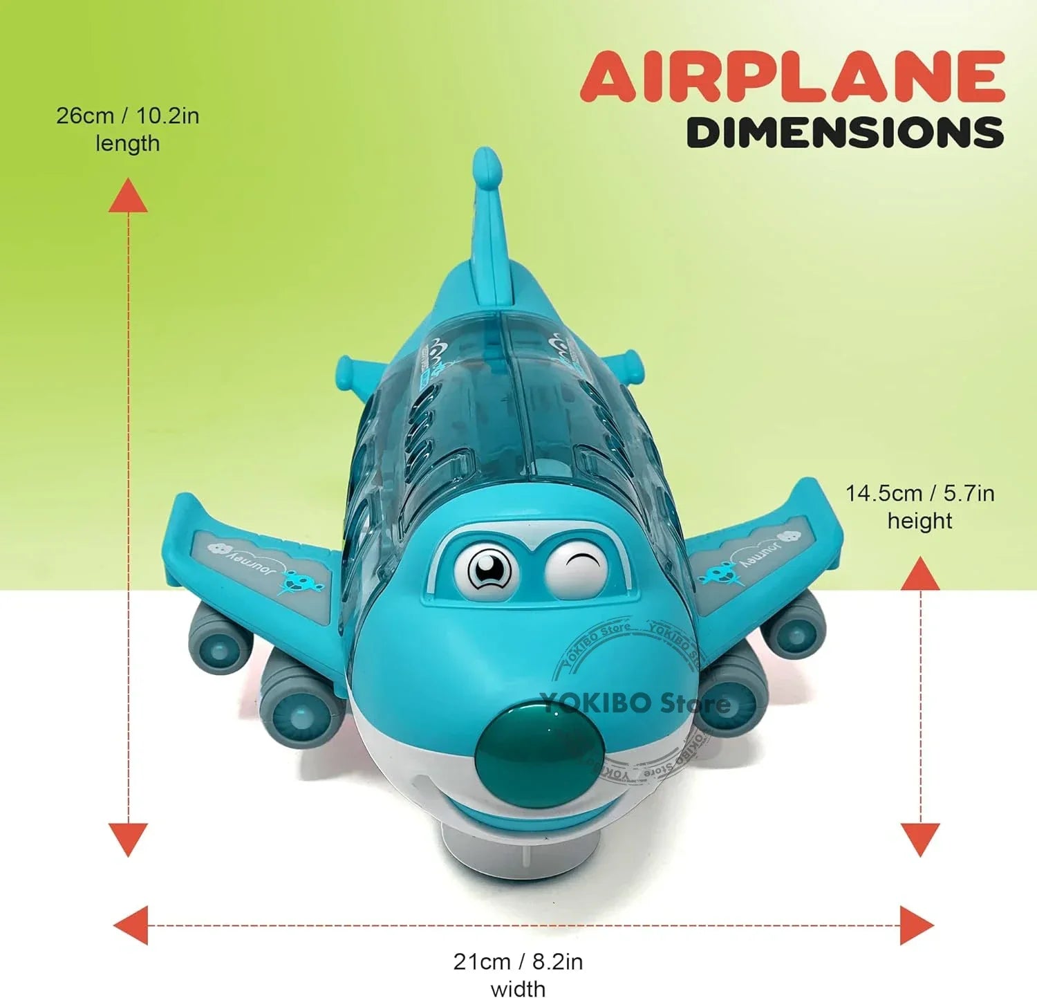 Pilot Pals Plan | Lärorikt Lekflygplan med Ljud