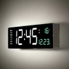 Färgglad Akryl Digital Klocka | Modern LED Klocka Med USB