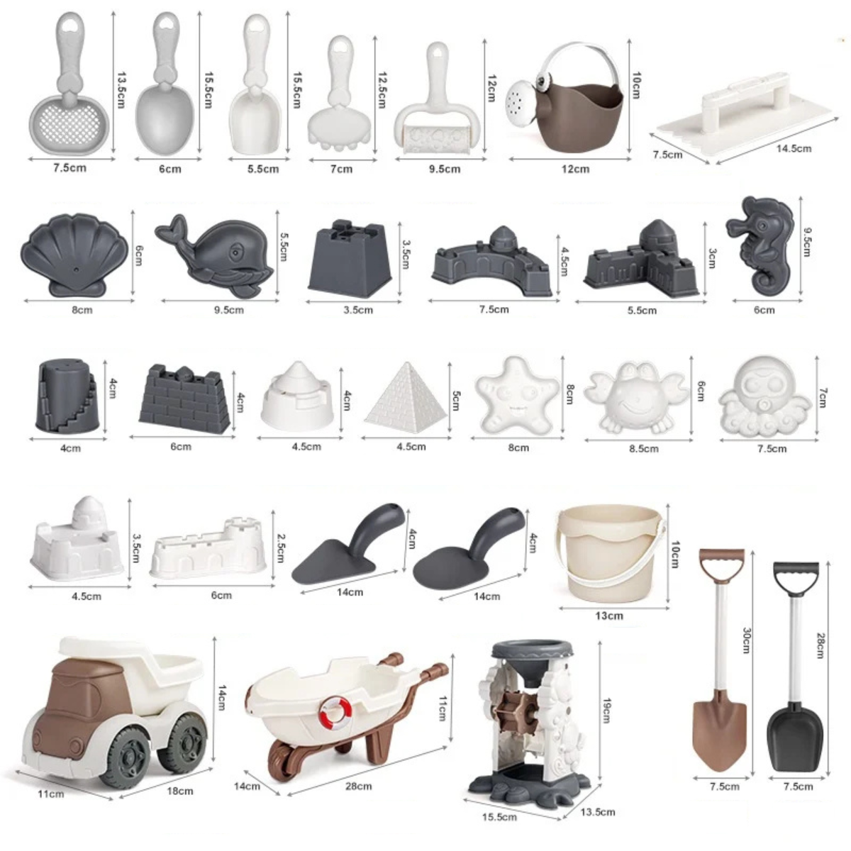 Strandglädje Barnset - Kreativitet och Äventyr