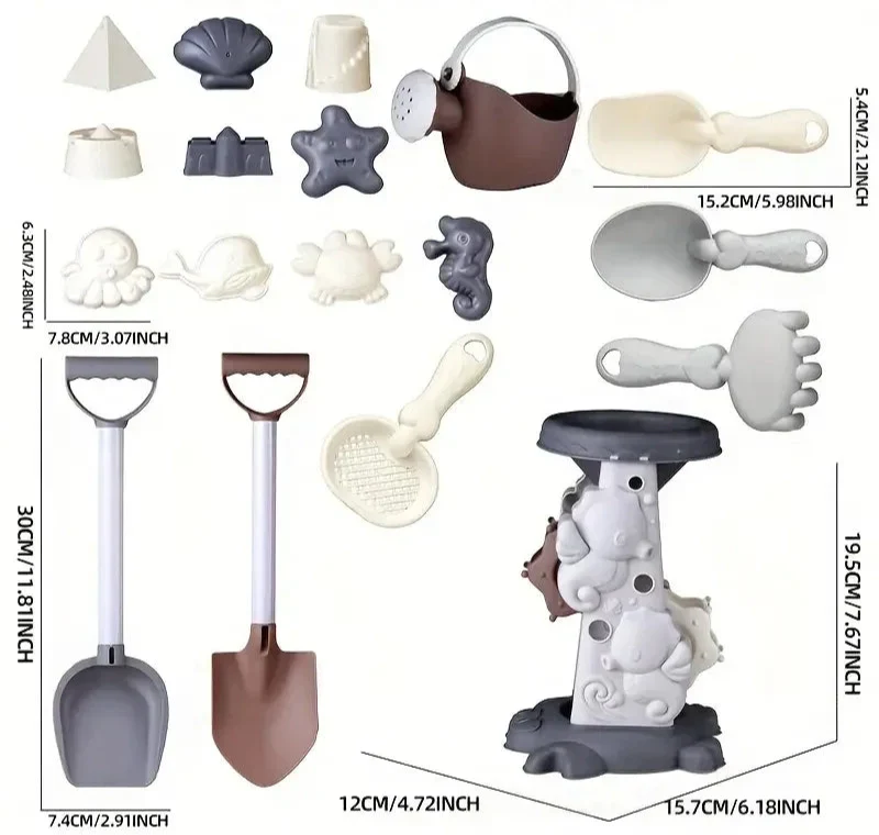 Strandglädje Barnset - Kreativitet och Äventyr