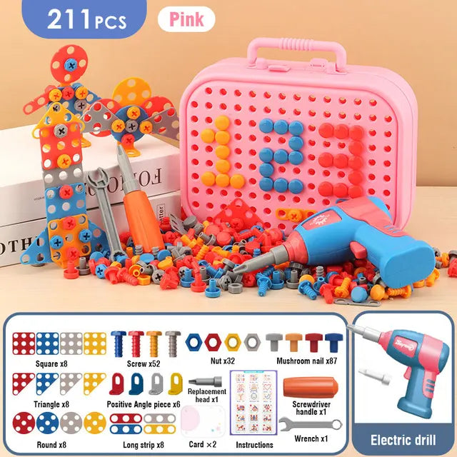 Screw Set™ - Kreativ Byggsats