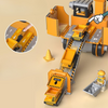 LittleBuilder Lekset - Lastbil, Grävmaskin & Krana