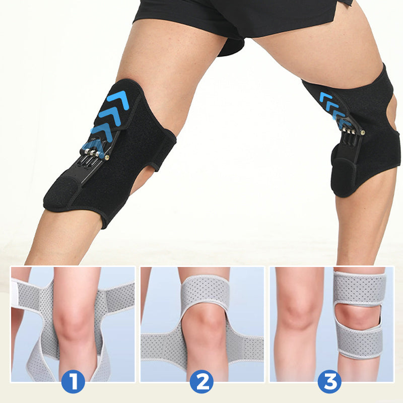 Justerbart Knäskydd med Gängor – FlexiKnee