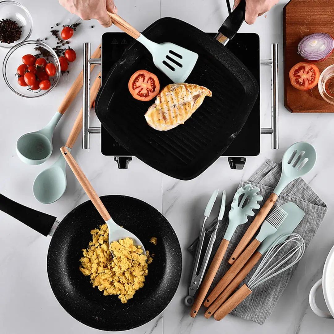 Silicone Kökredskap Set - FlexiChef