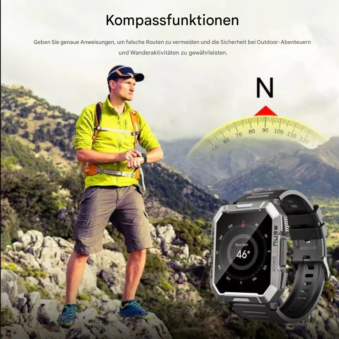 Robust Smartwatch för Äventyrare - TrailMate