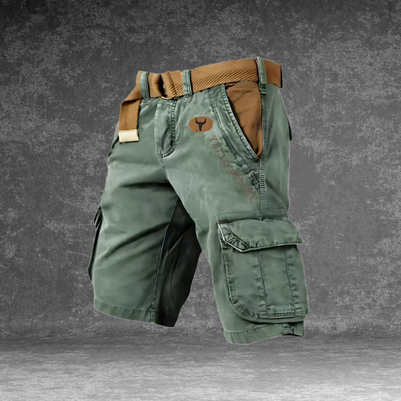 Korta Cargo Byxor Herr - Regular Fit | Flera Färger