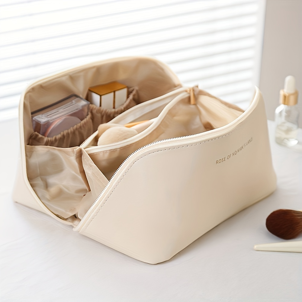 Make-up Organisatör med Dragkedja – Lyxig Kosmetiktas för Resa