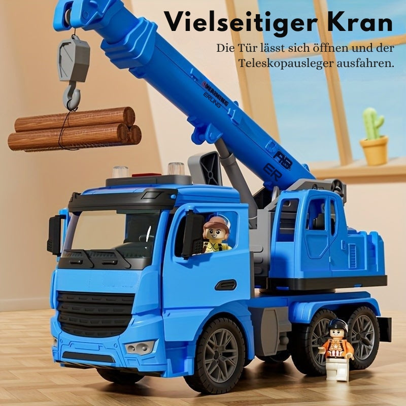 Kranvagnsleksak med ljud | Robust design
