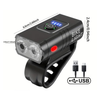 LED Cykelbelysning - 1000 & 500 Lumen | USB Uppladdningsbar
