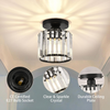 Modern Kristalltaklampa – CrystalGlow