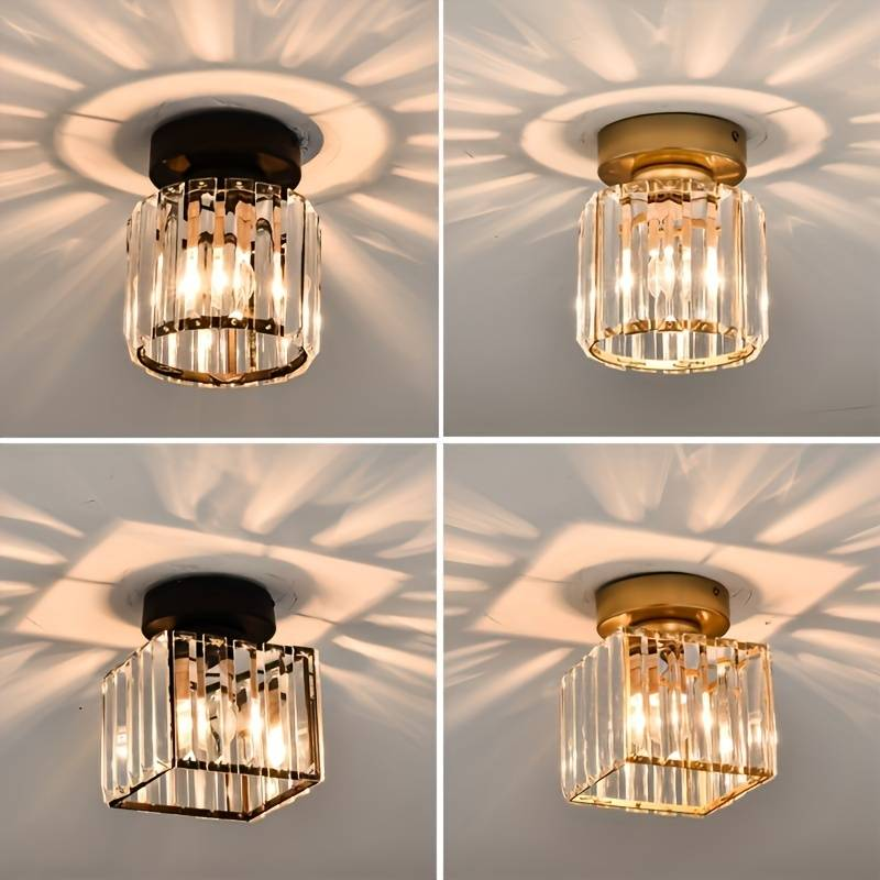 Modern Kristalltaklampa – CrystalGlow