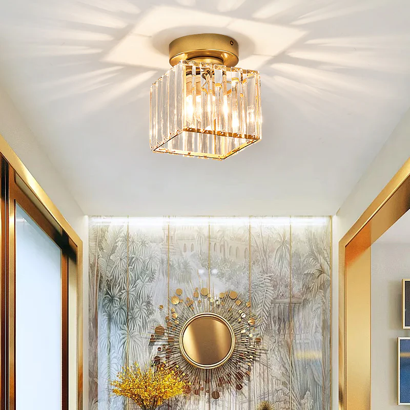Modern Kristalltaklampa – CrystalGlow
