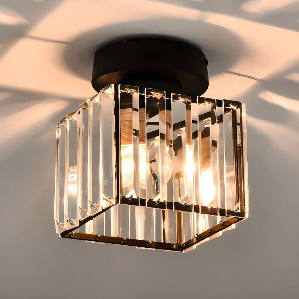 Modern Kristalltaklampa – CrystalGlow