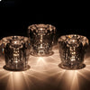 Lyxig Uppladdningsbar Diamantkristall Bordslampa – Lumière Diamant