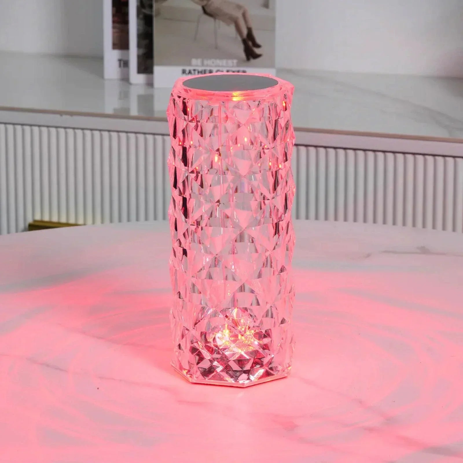 Kristallbordslampa med touchkontroll - Aurora